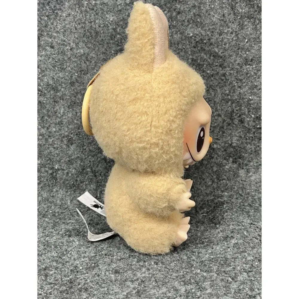 Pop Mart Labubu The Monsters Have a Seat Vinyl Plush Baba Beige Preowned No Box